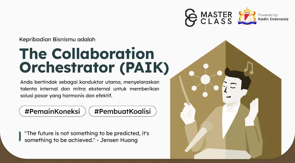 Kartu visual Sang Orkestrator Kolaborasi