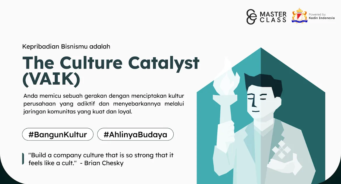 Kartu visual Sang Katalis Budaya