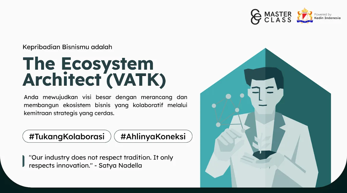 Kartu visual Sang Arsitek Ekosistem