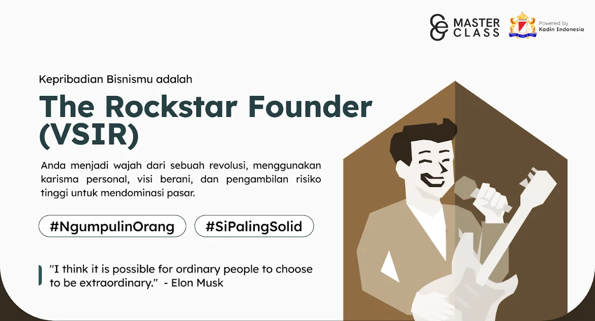 Visual card for The Rockstar Founder