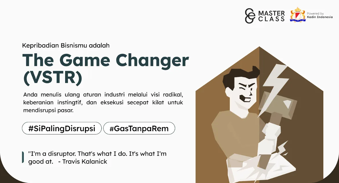 Kartu visual Sang Pengubah Permainan