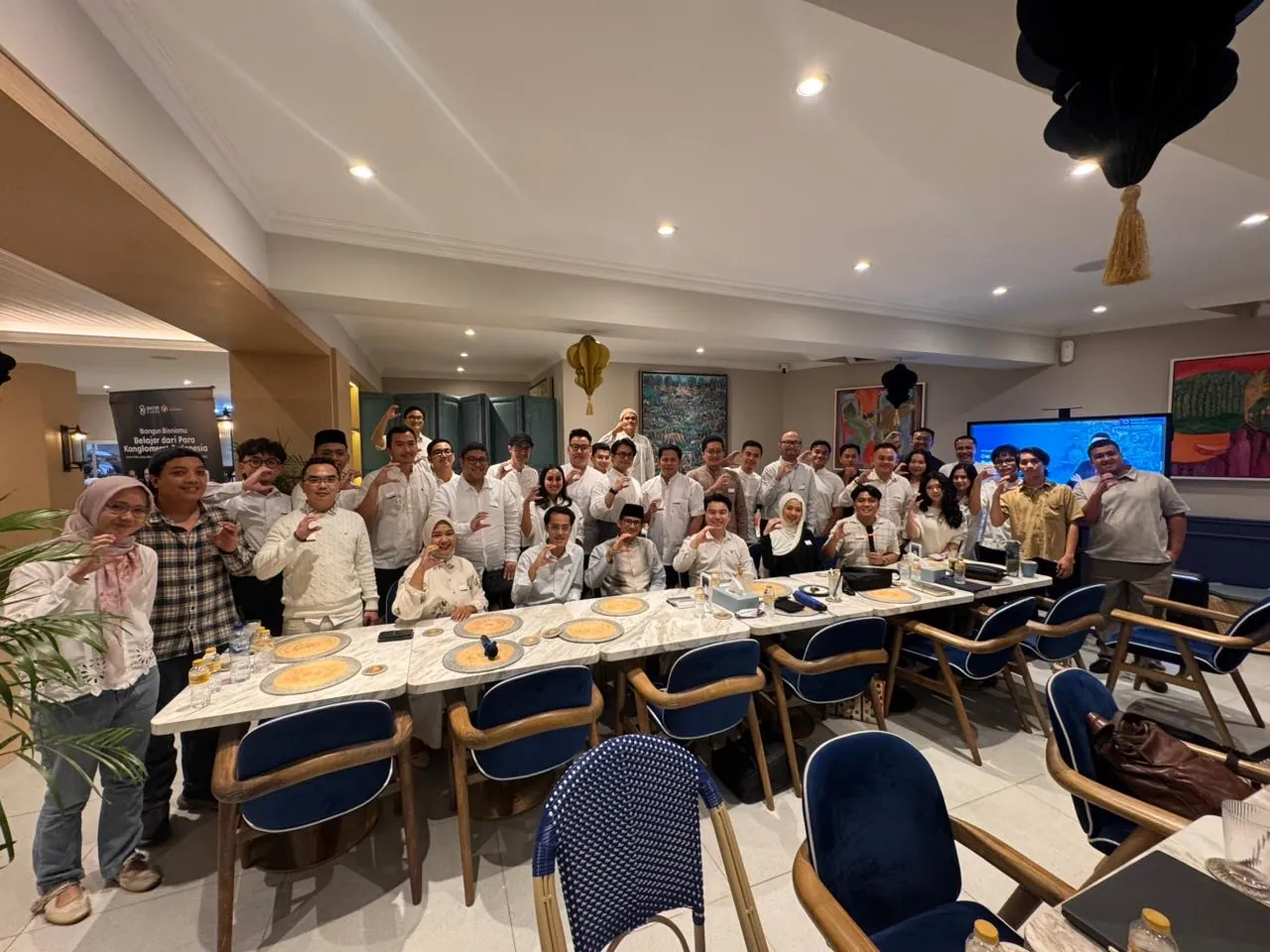 Peserta CEO Masterclass di intimate dinner bersama CMC Master
