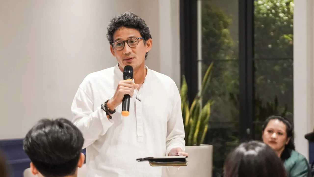 Sandiaga Uno berbicara di intimate dinner CEO Masterclass