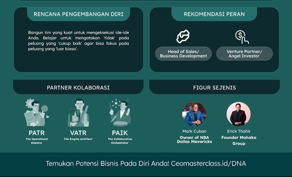 Penutup visual Sang Rainmaker