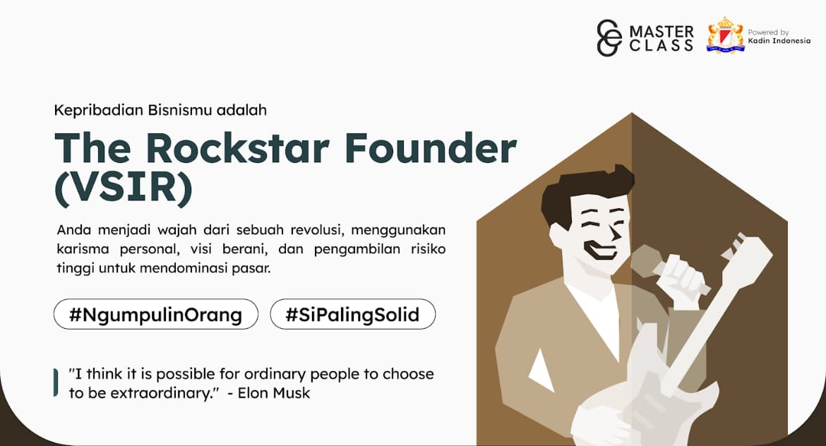 Visual card for The Rockstar Founder